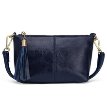 将图片加载到图库查看器,UPDATE - - - - - - 41 2020 Cow Leather Small Shoulder Tassel Bags For Women Crossbody Bags Designer Women Messenger Bags Clutch