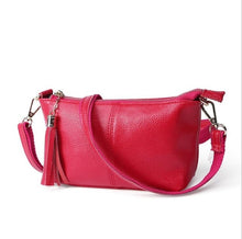 将图片加载到图库查看器,UPDATE - - - - - - 41 2020 Cow Leather Small Shoulder Tassel Bags For Women Crossbody Bags Designer Women Messenger Bags Clutch
