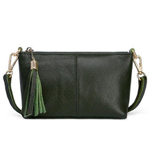 将图片加载到图库查看器,UPDATE - - - - - - 41 2020 Cow Leather Small Shoulder Tassel Bags For Women Crossbody Bags Designer Women Messenger Bags Clutch