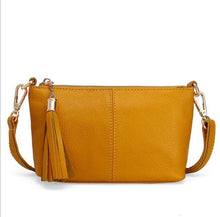 将图片加载到图库查看器,UPDATE - - - - - - 41 2020 Cow Leather Small Shoulder Tassel Bags For Women Crossbody Bags Designer Women Messenger Bags Clutch