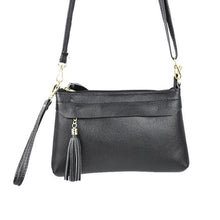 将图片加载到图库查看器,UPDATE - - - - - - 41 2020 Cow Leather Small Shoulder Tassel Bags For Women Crossbody Bags Designer Women Messenger Bags Clutch