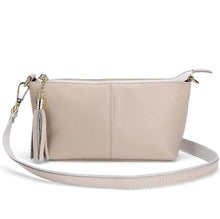 将图片加载到图库查看器,UPDATE - - - - - - 41 2020 Cow Leather Small Shoulder Tassel Bags For Women Crossbody Bags Designer Women Messenger Bags Clutch