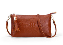 将图片加载到图库查看器,UPDATE - - - - - - 41 2020 Cow Leather Small Shoulder Tassel Bags For Women Crossbody Bags Designer Women Messenger Bags Clutch