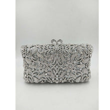 将图片加载到图库查看器,Fashion Ladies Evening Bags Wedding Party Chain Shoulder Bag Diamond Luxury Bag 2020 Newest Crystal Diamond Chain Evening Bag