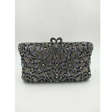 将图片加载到图库查看器,Fashion Ladies Evening Bags Wedding Party Chain Shoulder Bag Diamond Luxury Bag 2020 Newest Crystal Diamond Chain Evening Bag