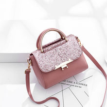Cargar imagen en el visor de la galería, Female bag 2019 new Korean casual fashion handbag Simple and stylish wild Crossbody shoulder bag yumao 22X13X17cm