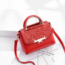Cargar imagen en el visor de la galería, Female bag 2019 new Korean casual fashion handbag Simple and stylish wild Crossbody shoulder bag yumao 22X13X17cm
