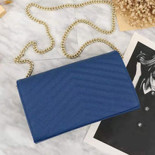 Cargar imagen en el visor de la galería, Luxury Handbags Clutch Bag For Women Classic Design Shoulder Bag Purses Top Quality Lady's Real leather Messenger Bags