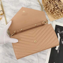 Cargar imagen en el visor de la galería, Luxury Handbags Clutch Bag For Women Classic Design Shoulder Bag Purses Top Quality Lady's Real leather Messenger Bags
