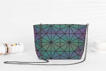 Cargar imagen en el visor de la galería, Maelove 2019 New women's Geometry bag Mini Cpin Purse Small make-up bag fashion Luminous bag Free Shipping