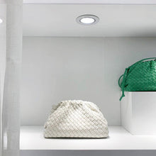 Cargar imagen en el visor de la galería, Nuleez cloud bag women knitting leather cow skin handbag clutch lady fashion wallet