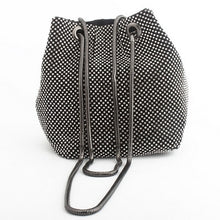 Cargar imagen en el visor de la galería, SEKUSA clutch evening bag luxury women bag shoulder handbags diamond bags lady wedding party pouch small bag satin totes bolsa f