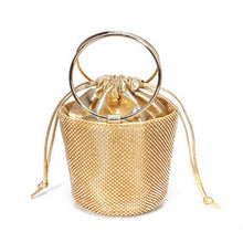 Cargar imagen en el visor de la galería, SEKUSA clutch evening bag luxury women bag shoulder handbags diamond bags lady wedding party pouch small bag satin totes bolsa f