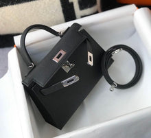 Cargar imagen en el visor de la galería, The highest quality ladies luxury fashion handbags quality classic 100% leather brand famous ladies hand-made handbags free ship