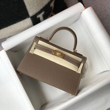 Cargar imagen en el visor de la galería, The highest quality ladies luxury fashion handbags quality classic 100% leather brand famous ladies hand-made handbags free ship