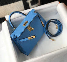 Cargar imagen en el visor de la galería, The highest quality ladies luxury fashion handbags quality classic 100% leather brand famous ladies hand-made handbags free ship