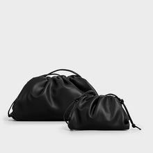 将图片加载到图库查看器，xyz3 - 2020 Famous Designer Cloudy Clutches Bag for Women Cow Genuine Leather Luxury Pleated Dumpling Bag High Qualit Handbag
