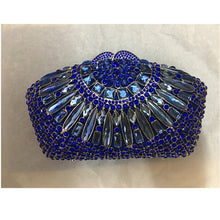 将图片加载到图库查看器，Test2 - New Women Crystal Prom Clutch Purse Female Prom Purse Bridal Shoulder Bag Womens Handbags Rhinestone Evening Bags High Quality
