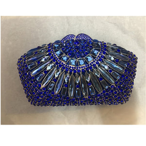 Test2 - New Women Crystal Prom Clutch Purse Female Prom Purse Bridal Shoulder Bag Womens Handbags Rhinestone Evening Bags High Quality