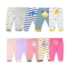 Cargar imagen en el visor de la galería, [5Pcs/lot Random Color]Cartoon Print Baby Pants Cotton Baby Leggings Spring Autumn Toddler Boy Pants Newborn Infant Clothing

