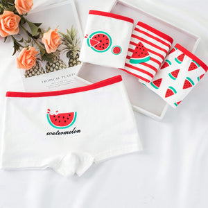 4 Pcs/lot Children Panties Briefs Kids Underwear Baby Cotton Sweet Design Panties  Cute Underpants Children Clothing