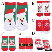 Cargar imagen en el visor de la galería, 2020 New Christmas Baby Shoes Baby Boys Girls Winter Warm Santa Claus First Walkers Cute Xmas Baby Boots DS9
