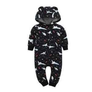 2020 Spring And Autumn newborn baby boys girls warm clothing long sleeved mother children romper cotton kids  Garments