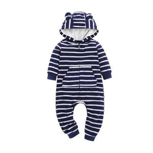 2020 Spring And Autumn newborn baby boys girls warm clothing long sleeved mother children romper cotton kids  Garments