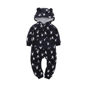 2020 Spring And Autumn newborn baby boys girls warm clothing long sleeved mother children romper cotton kids  Garments