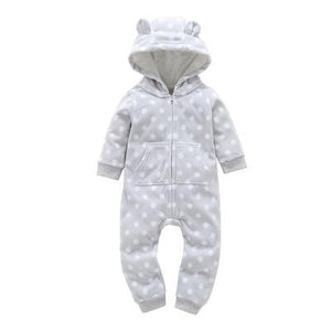 2020 Spring And Autumn newborn baby boys girls warm clothing long sleeved mother children romper cotton kids  Garments