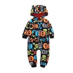 2020 Spring And Autumn newborn baby boys girls warm clothing long sleeved mother children romper cotton kids  Garments