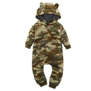 2020 Spring And Autumn newborn baby boys girls warm clothing long sleeved mother children romper cotton kids  Garments