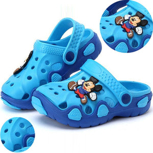 Kids Slippers for Boys Girls Cartoon Shoes 2019 Summer Toddler Flip Flops Baby Indoor Slippers Beach Swimming Slippers