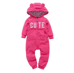 2020 Spring And Autumn newborn baby boys girls warm clothing long sleeved mother children romper cotton kids  Garments