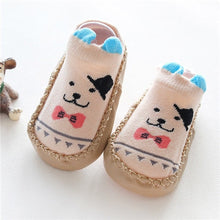 Carregar imagem no visualizador da galeria, Infant Baby Socks With Rubber Soles Newborn Baby Girls Boys Shoes Autumn Baby Floor Socks Anti Slip Soft Sole Sock
