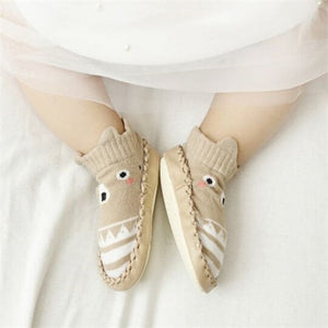 Infant Baby Socks With Rubber Soles Newborn Baby Girls Boys Shoes Autumn Baby Floor Socks Anti Slip Soft Sole Sock