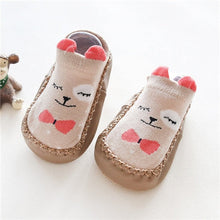 Carregar imagem no visualizador da galeria, Infant Baby Socks With Rubber Soles Newborn Baby Girls Boys Shoes Autumn Baby Floor Socks Anti Slip Soft Sole Sock
