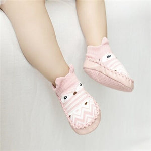 Infant Baby Socks With Rubber Soles Newborn Baby Girls Boys Shoes Autumn Baby Floor Socks Anti Slip Soft Sole Sock