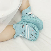 Carregar imagem no visualizador da galeria, Infant Baby Socks With Rubber Soles Newborn Baby Girls Boys Shoes Autumn Baby Floor Socks Anti Slip Soft Sole Sock
