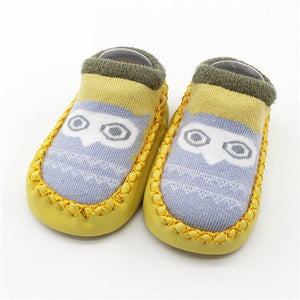 Infant Baby Socks With Rubber Soles Newborn Baby Girls Boys Shoes Autumn Baby Floor Socks Anti Slip Soft Sole Sock