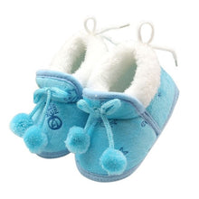 Carregar imagem no visualizador da galeria, Winter Sweet Newborn Baby Girls Princess Winter Boots First Walkers Soft Soled Infant Toddler Kids Girl Footwear Shoes
