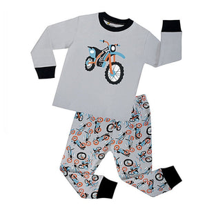 Children Clothing Set Boys Cartoon Sleepwear Kids Super Hero Pajamas Baby Long Sleeve Pijama Girls Unicorn Homewear