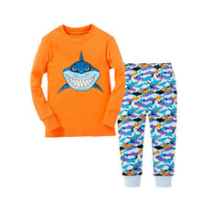 Cargar imagen en el visor de la galería, Children Clothing Set Boys Cartoon Sleepwear Kids Super Hero Pajamas Baby Long Sleeve Pijama Girls Unicorn Homewear
