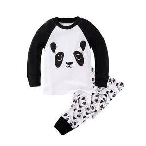 Children Clothing Set Boys Cartoon Sleepwear Kids Super Hero Pajamas Baby Long Sleeve Pijama Girls Unicorn Homewear