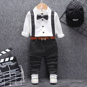 Fall baby boys girls clothing set T-shirt tops pant tracksuits for newborn baby boy girls outfits Pullover overalls clothes sets