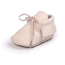 Cargar imagen en el visor de la galería, 2020 Autumn/Spring Baby Shoes Newborn Boys Girls PU Leather Moccasins Sequin First Walkers Baby Shoes 0-18M
