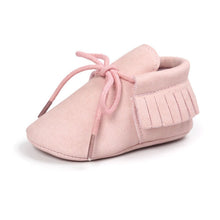 Cargar imagen en el visor de la galería, 2020 Autumn/Spring Baby Shoes Newborn Boys Girls PU Leather Moccasins Sequin First Walkers Baby Shoes 0-18M
