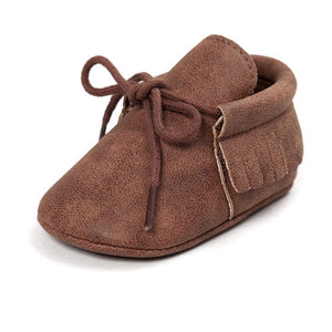 2020 Autumn/Spring Baby Shoes Newborn Boys Girls PU Leather Moccasins Sequin First Walkers Baby Shoes 0-18M