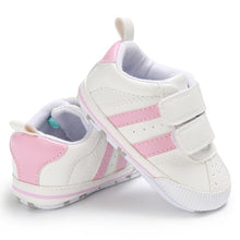 Carregar imagem no visualizador da galeria, Infant Toddler Soft Sole Hook Loop Prewalker Sneakers Baby Boy Girl Crib Shoes Newborn to 18 Months
