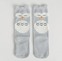 将图片加载到图库查看器，Baby Girls sock knee high Fox Cotton Cute Little Character Knee Socks Kid Clothing unisex Toddler Boot Socks Cartoon
